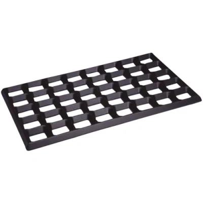 Abbildung von BJZ C 187 625 ESD Montagegittermatte Schwarz (L x B H) 610 370 20 mm