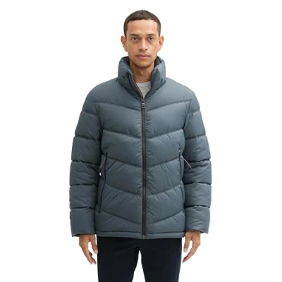 Abbildung von TOM Tailor Winterjacke, Herren, Größe: Large, Stormy blue