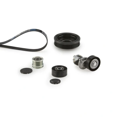 Abbildung von GATES K046PK1078 Keilrippenriemensatz mit Kurbelwellenriemenscheibe, Freilaufriemenscheibe ThermalPro VOLKSWAGEN: Multivan 5 (7HM