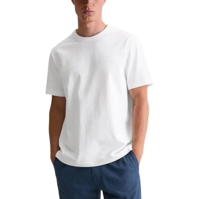 Abbildung von Marc O&#039;Polo Denim DFC Tshirt basic, Herren, Größe: Large, White