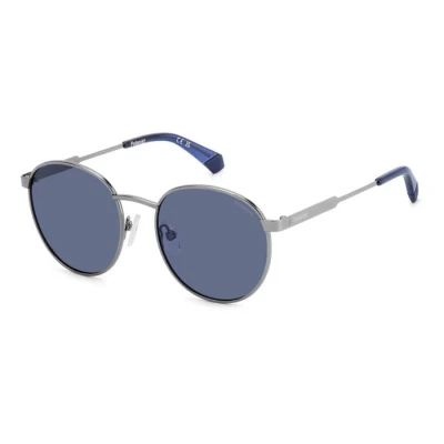 Abbildung von POLAROID KIDS Unisex Kinder PLD 8039/S Sonnenbrille, Ruthenium Blue, 49/17/130