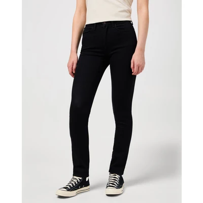 Abbildung von Wrangler Jeans Slim Fit, Damen, Größe: 31x30, Retro black