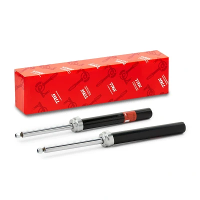 Abbildung von TRW TWIN JGC108T Stoßdämpfer Vorderachse Gasdruck 41,4 Zweirohr Federbeineinsatz oben Stift M12x1,25 PEUGEOT: 106 II Schrägheck, I Schrägheck