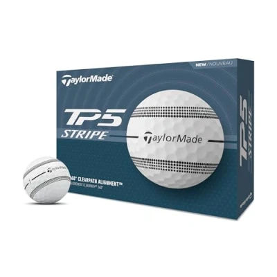 Abbildung von TaylorMade Golf 2024 TP5 Stripe EIN Dutzend Golfbälle