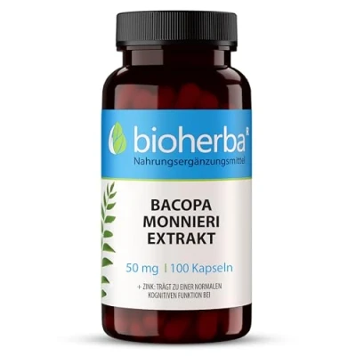 Abbildung von Bacopa Monnieri Extrakt 50 mg 100 St