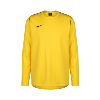 Abbildung von Nike Performance PARK 20 DRY CREW Herren Langarmshirt, Herren, Größe: Small, Tour yellow/black