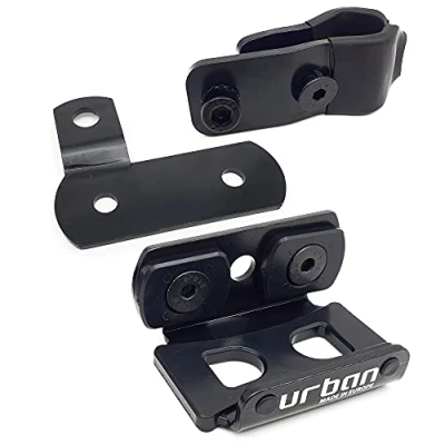Abbildung von Urban UR402 Halterung für Motorrad Bremsscheibenschloss UR14S und UR10, zur Befestigung an Rohren oder Schrauben