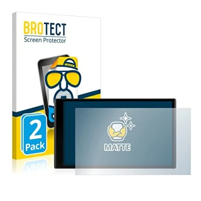 Abbildung von BROTECT Entspiegelungs Schutzfolie für Garmin DriveSmart 61 LMT D (2 Stück) Matte Displayschutz Folie, Anti Reflex, Fingerprint