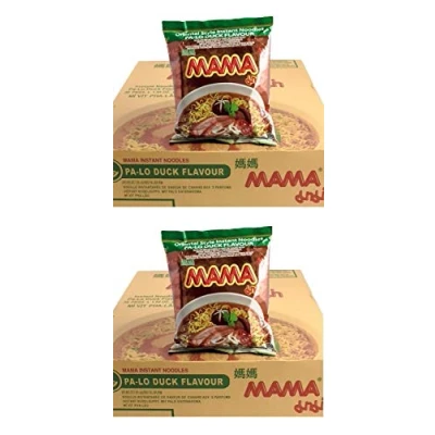 Abbildung von Pamai Pai® Doppelpack: 2 Kartons Mama Ente Instant Nudelsuppen 60 x 55g Yum Duck