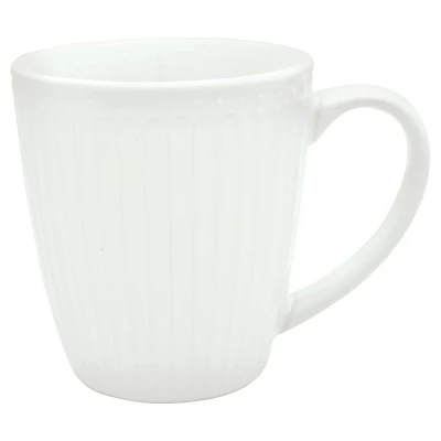 Abbildung von Greengate Alice Becher mit Henkel white 0,3 l