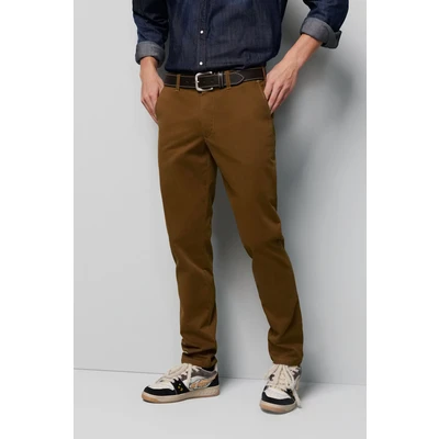 Abbildung von MEYER Chinos &quot;M5 Chino&quot;, im unifarbenen Design
