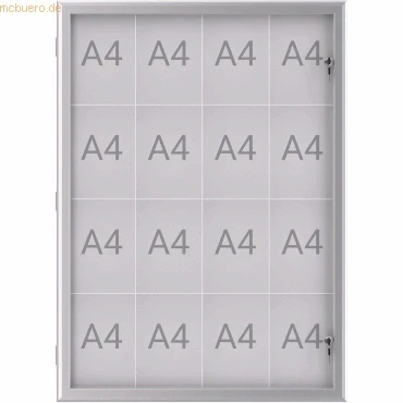 Abbildung von Maul Schaukasten Maulexcite Aluminium 16xA4