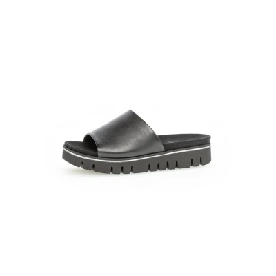 Abbildung von Gabor Pantolette hoch, Damen, Größe: 38, Schwarz Schuhe