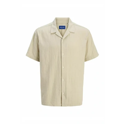 Abbildung von Jack &amp; Jones Relaxed FIT Hemd, Herren, Größe: Medium, Safari