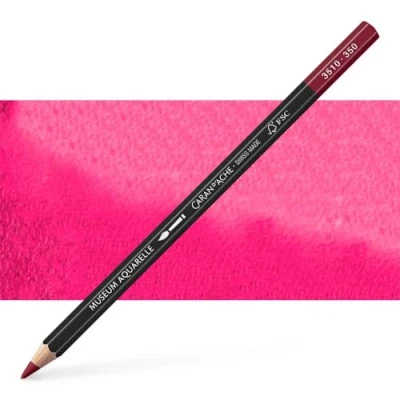 Abbildung von Caran d&#039;Ache Museum Aquarelle Bleistift 3510.350/ NR 350 PURPLISH RED/PURPURROT FSC (1 Stück/ (Pack of 1)