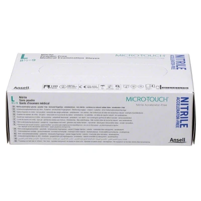 Abbildung von Micro Touch Nitrile Acc Free Gr. L 100 Handschuhe