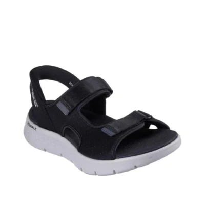 Abbildung von Sandalen Skechers Modell Slip ins Go Walk Flex Farbe Schwarz