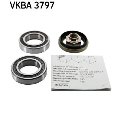 Abbildung von SKF VKBA 3797 Radlagersatz mit Wellendichtring 62 DAEWOO: Tico