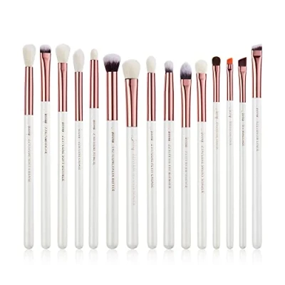 Abbildung von Jessup Augen Make Up Pinsel Sets 15 Pcs Schmink Kosmetik Bürsten Lidschatten Eyeshadow Concealer Puder T217