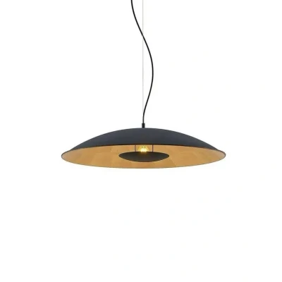 Abbildung von Lindby Hängelampe Narisara, Ø 80 cm, E27, schwarz gold