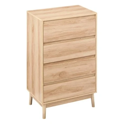 Abbildung von 5 five simply smart Kommode &#039;Abana&#039; mit 4 Schubladen, beige, 60x40x107,3 cm