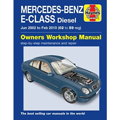 Abbildung von Mercedes Benz E Class Diesel (02 to 10) Haynes Repair Manual