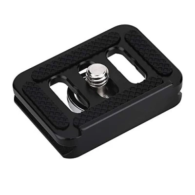Abbildung von VBESTLIFE Stativ Schnellspanner Adapter, Tragbare Aluminiumlegierung Schnellwechselplatte Kamera Mount Tackle Fotografie Zubehör für SIRUI TY C10 T005 / T 025 Kugelkopf