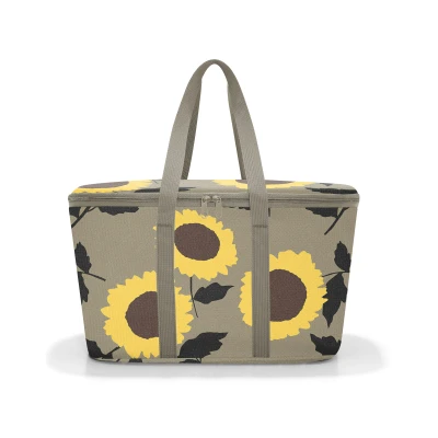 Abbildung von reisenthel coolerbag Sunflowers Kühltasche aus hochwertigem Polyestergewebe Ideal für das Picknick, den Einkauf und unterwegs