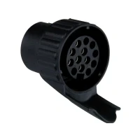 Abbildung von IWH 010212 Anhänger Adapter [Steckdose 7polig Stecker 13polig] Kunststoff