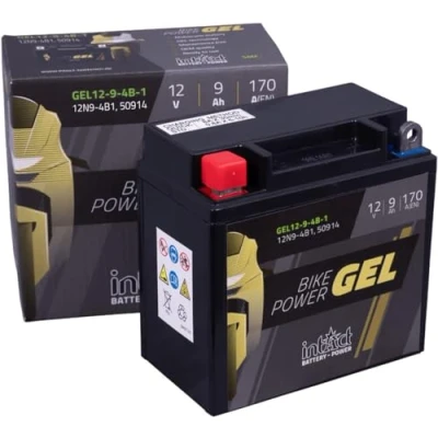Abbildung von intAct Batterie Bike Power Gel geschlossen YTZ7S/YTZ6S 12V, 6Ah