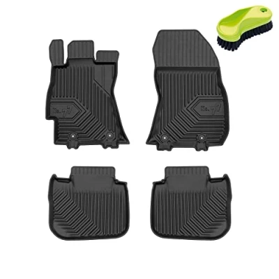 Abbildung von FROGUM No.77 Gummimatten Ganzjahresset von Auto Fußmatten Autofussmatten für Subaru Legacy V 2009 2014, Outback IV 2014 Langlebiges TPE Material
