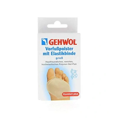 Abbildung von Gehwol Vorfusspolster mit Elastikbinde gross
