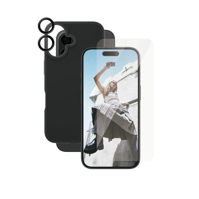 Abbildung von 0 CARE by PanzerGlass® Fashion 3 in 1 Schutzset für iPhone 16