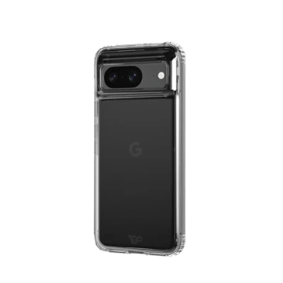 Abbildung von tech21 Evo Clear Hülle für Goole Pixel 8 Aufprallschutz Slim Fit Transparent