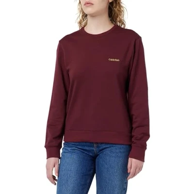 Abbildung von Calvin Klein Sweatshirt, Damen, Größe: Large, Tawny port
