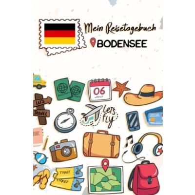Abbildung von Mein Reisetagebuch Bodensee: Kinder Reise Journal Aktivitätsbuch zum Ausfüllen, Malen und Einkleben Urlaubstagebuch Selberschreiben für Mädchen Jungen