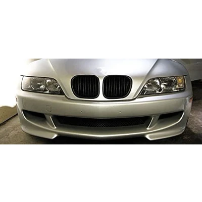 Abbildung von Kühler Sport Front Rippen Grill Schwarz Matt Eintragungsfrei Set Passend für BMW Z3 Coupe Cabrio 95 03