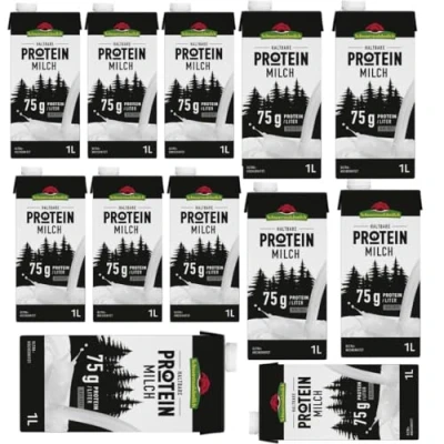 Abbildung von Mit pufai Grocery, Schwarzwaldmilch Protein Milch 0,9% Fett 1000 mililiter x 12 Stück +