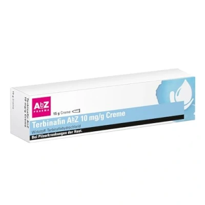 Abbildung von Terbinafin AbZ 10 mg/g Creme 15 g