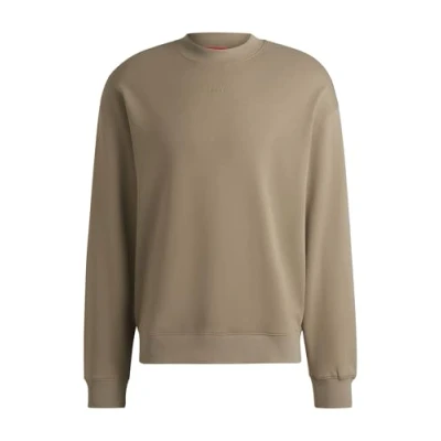 Abbildung von HUGO Dapocrew Sweatshirt, Herren, Größe: Large, Brown nine