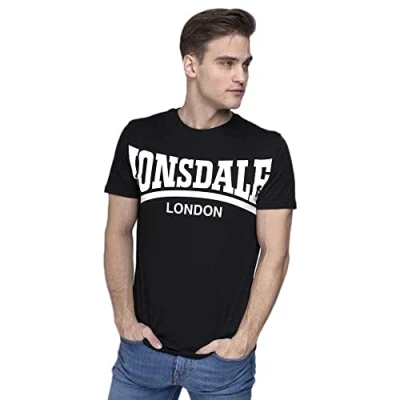 Abbildung von Lonsdale Herren Langarmshirt T Shirt York schwarz (schwarz) X Large