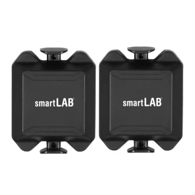 Abbildung von smartLAB cadspeed Trittfrequenz u. Geschwindigkeitssensor für das Fahrrad Ohne Magnete Mit Bluetooth und ANT+ Wahoo Fitness viele andere