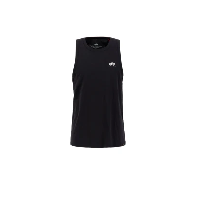 Abbildung von Alpha Industries Herren Small Logo top T Shirt, Black, XS