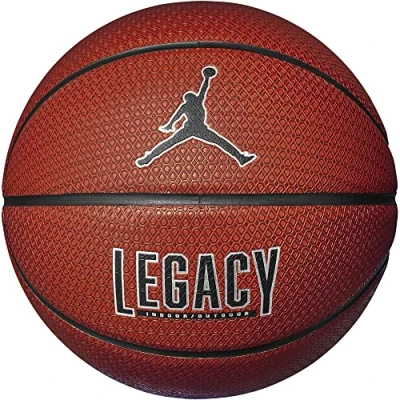 Abbildung von Jordan Legacy 2.0 8P In/Out Ball J1008253 855, Unisex basketballs, orange, 6 EU