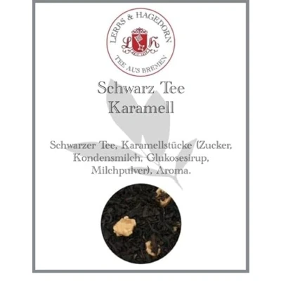 Abbildung von Lerbs &amp; Hagedorn, Schwarz Tee Karamell 250g (Ca. 20 Liter) Karamellstücke