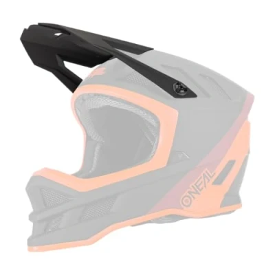 Abbildung von O&#039;NEAL Ersatzschirm Fahrrad Helm Mountainbike MTB für den Blade Helmet Hyperlite Charger V.22 Visor Erwachsene Rot Orange