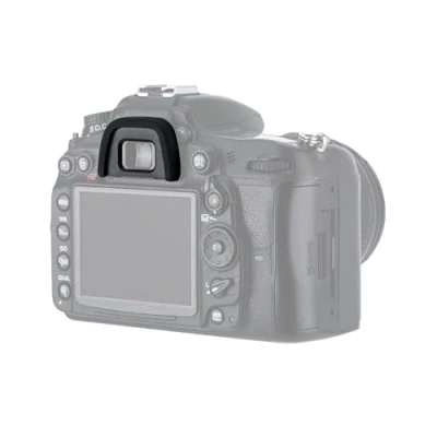Abbildung von JJC Weiche Silikon Augenmuschel für Nikon D7100 D7000 D5100 D5000 D750 D610 D600 D300s D300 D200 D100 D90 D80 D70S D70 DK 60 Kamera ersetzt 21/DK 23 Augenmuscheln
