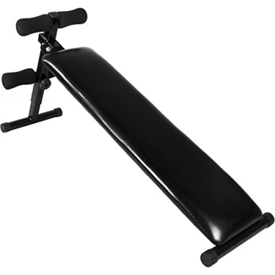 Abbildung von GORILLA SPORTS Sit Up Bank Klappbar, Beinfixierung, aus Stahl Bauchtrainer, Rückentrainer, (1 tlg)