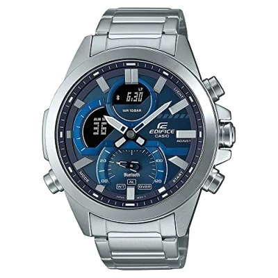 Abbildung von CASIO EDIFICE Smartwatch, Armbanduhr, Herrenuhr, Bluetooth, Stoppfunktion, Weltzeit, digital