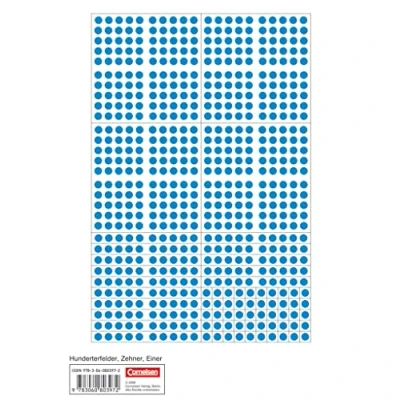 Abbildung von Einstern Mathematik Kartonbeilagen zu allen Ausgaben Band 3: Hunderterfelder, Zehner, Einer 10 Stück im Beutel